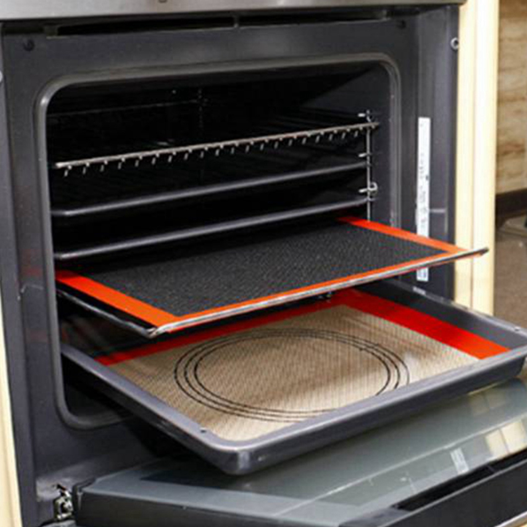 Kitchen Baking Mat - إكسسوارات أجهزة الخبز للمطبخ/البسكويت/الخبز SYW، حصيرة