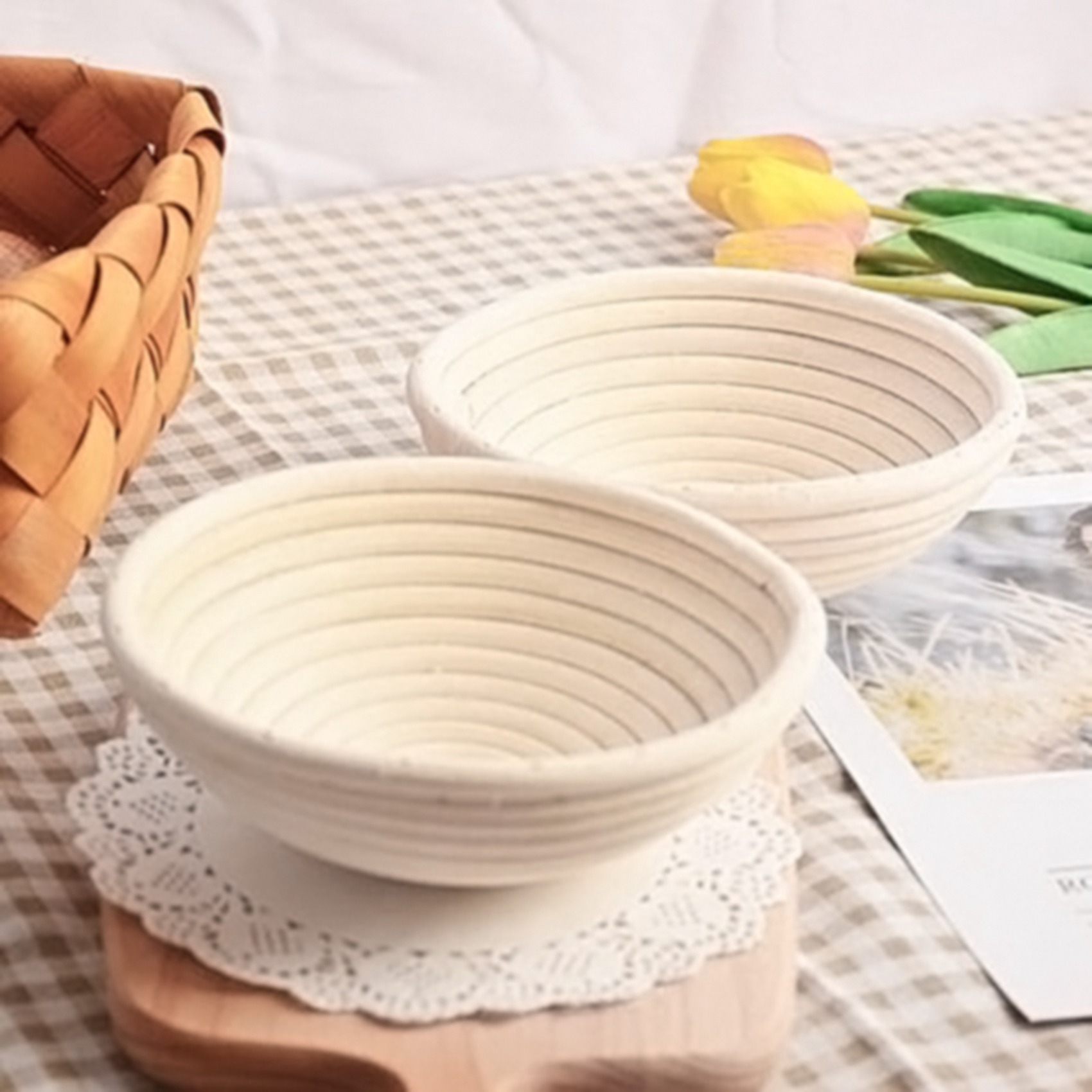 Proofing Basket Banneton - سلة تخمير الخبز AT21-10 بوصة -