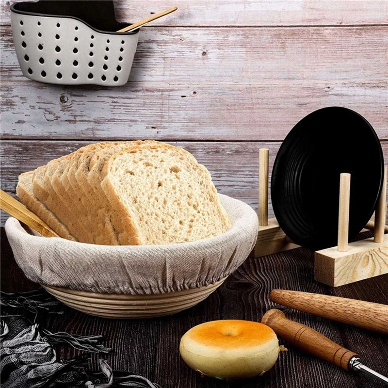 سلة تخمير خبز دائرية SEWS-20X  - مراجعة Proofing Basket Banneton وسعره