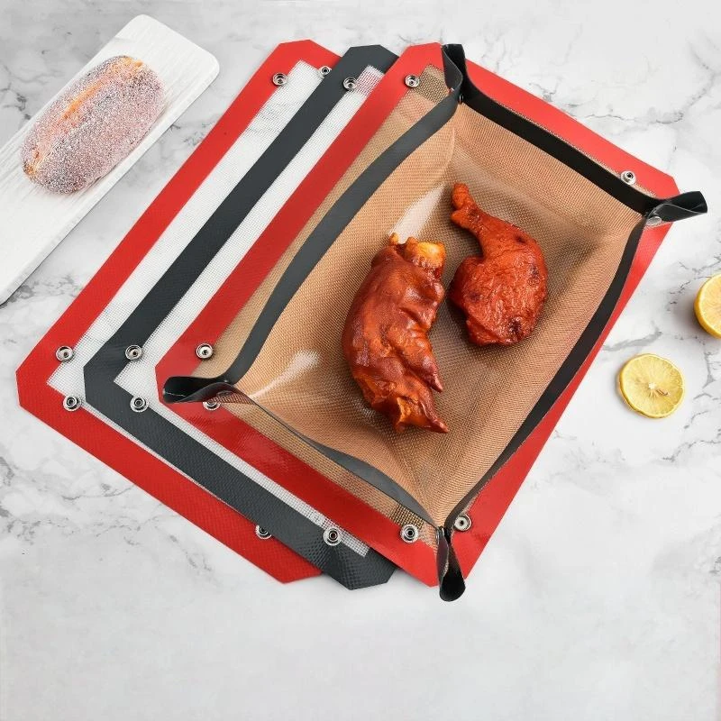 حصيرة شواء سيليكون قابلة للطي، - مراجعة Kitchen Baking Mat وسعره
