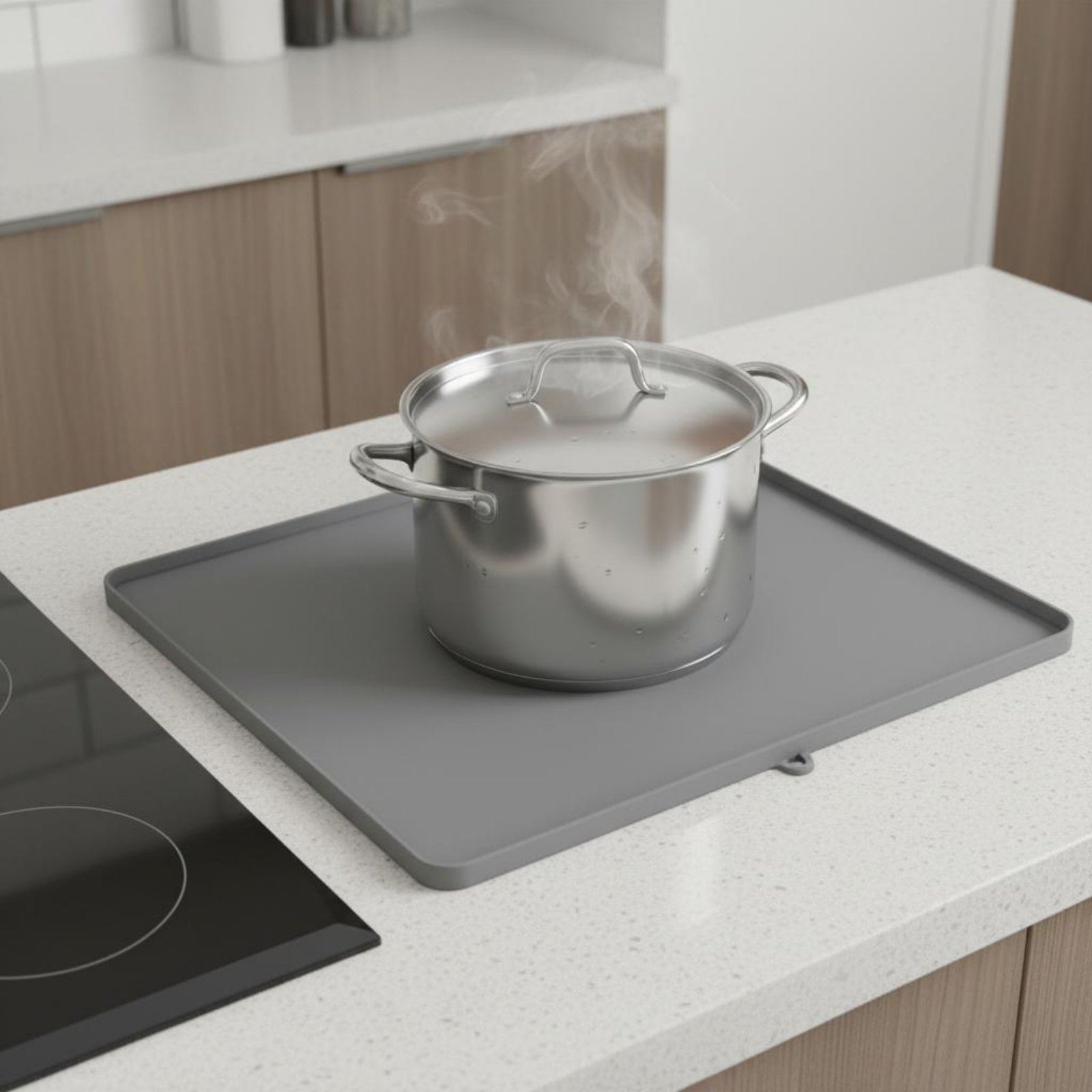حصيرة سيليكون مرنة لحماية سطح  - مراجعة Kitchen Baking Mat وسعره
