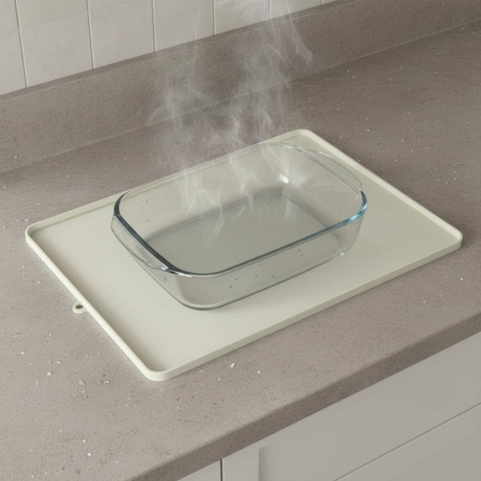 حصيرة سيليكون مرنة لحماية سطح  - مراجعة Kitchen Baking Mat وسعره