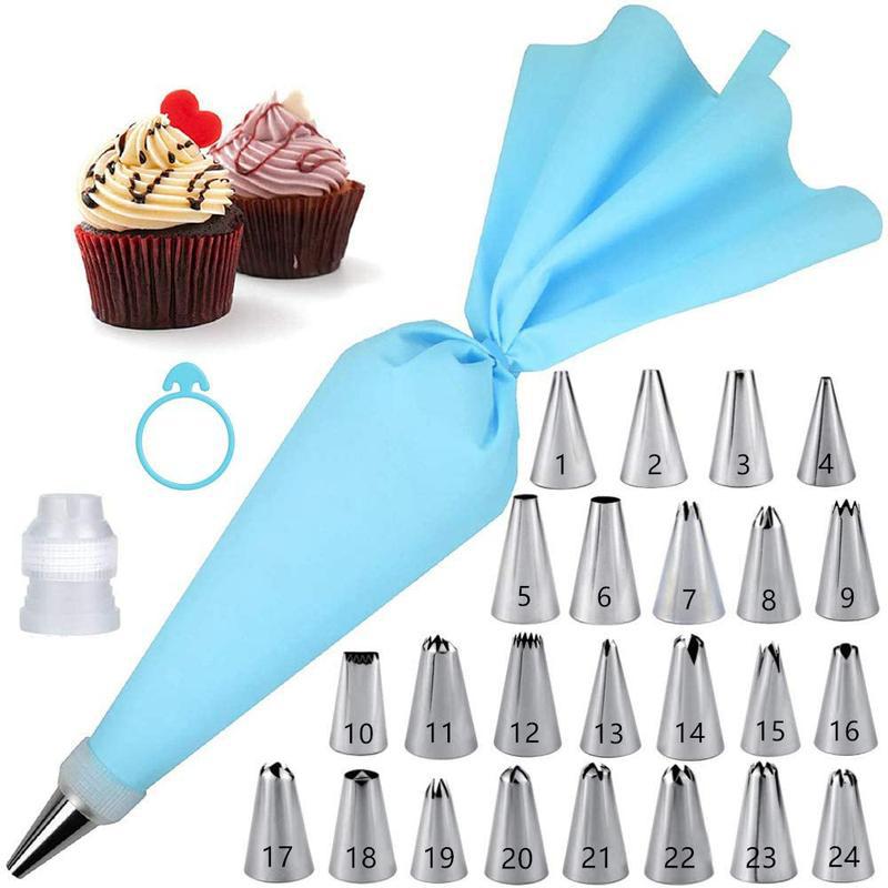 أدوات تزيين الكيك بالفوهة، معد - مراجعة Kitchen And Baking Equipment وسعره